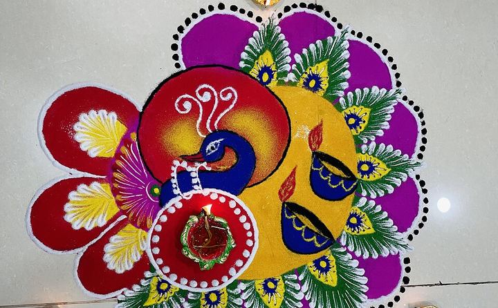 Rangoli ready